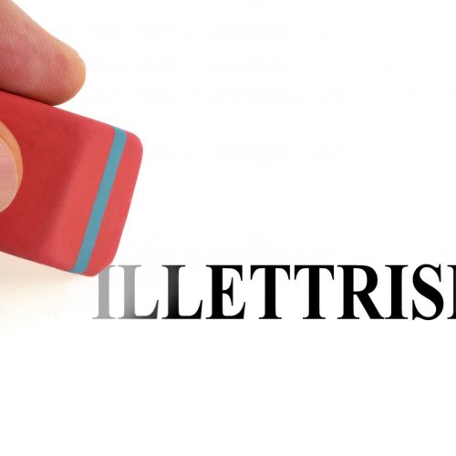 concept de combattre l'illettrisme